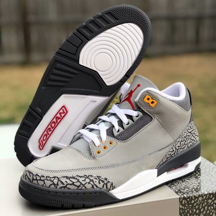 Cool Grey Jordan 3