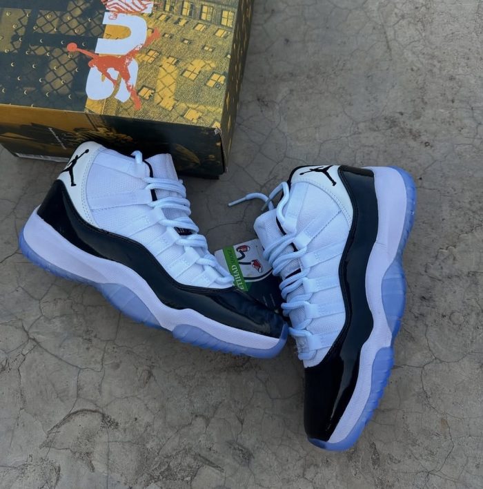 Jordan 11 Black, White & Blue