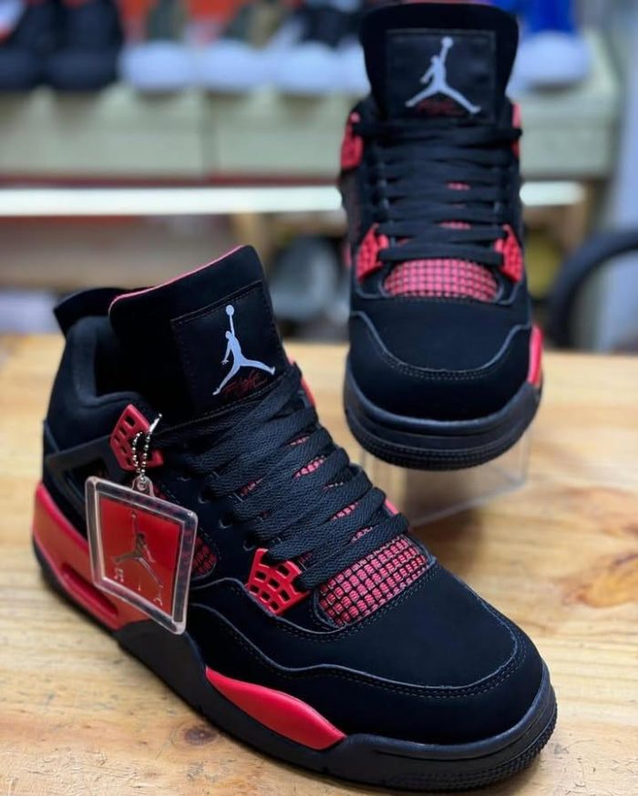 Jordan 4 Black & Red