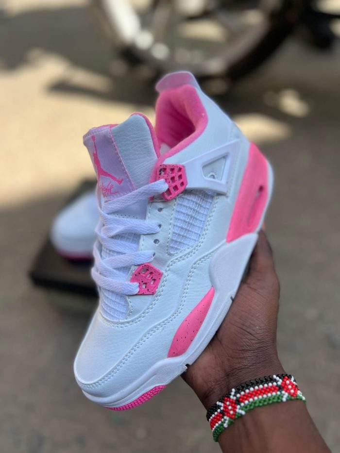 Jordan 4 White & Pink