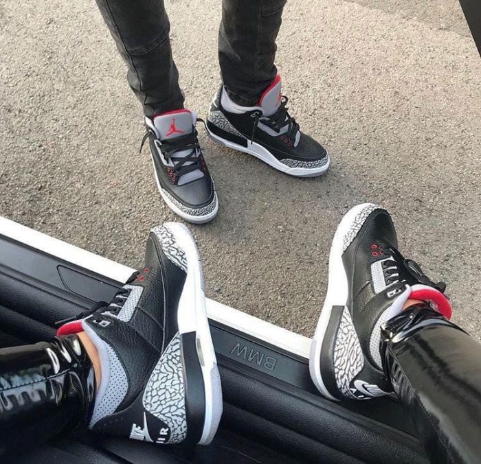 White Cement Black