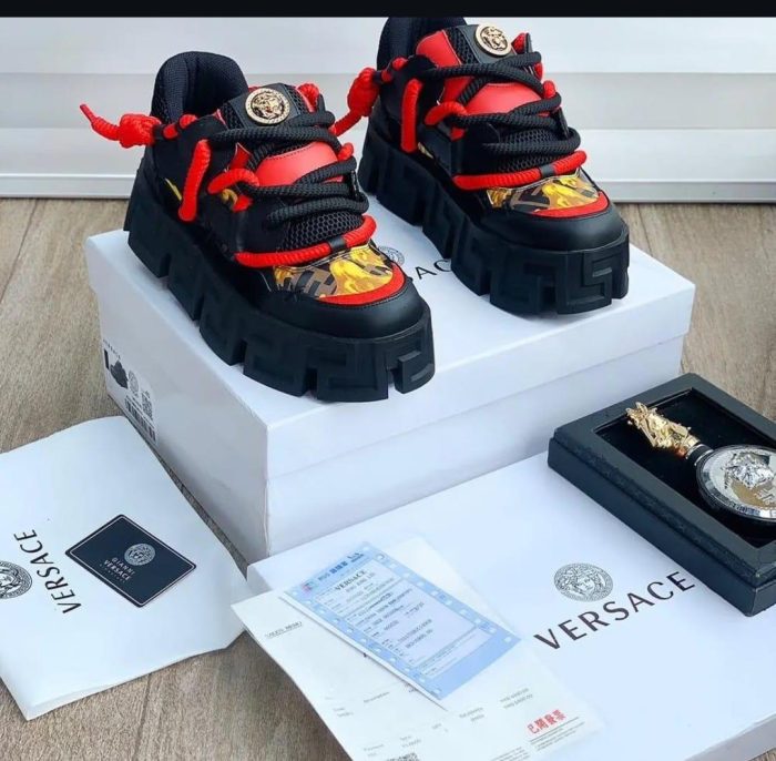 Versace Black and Red